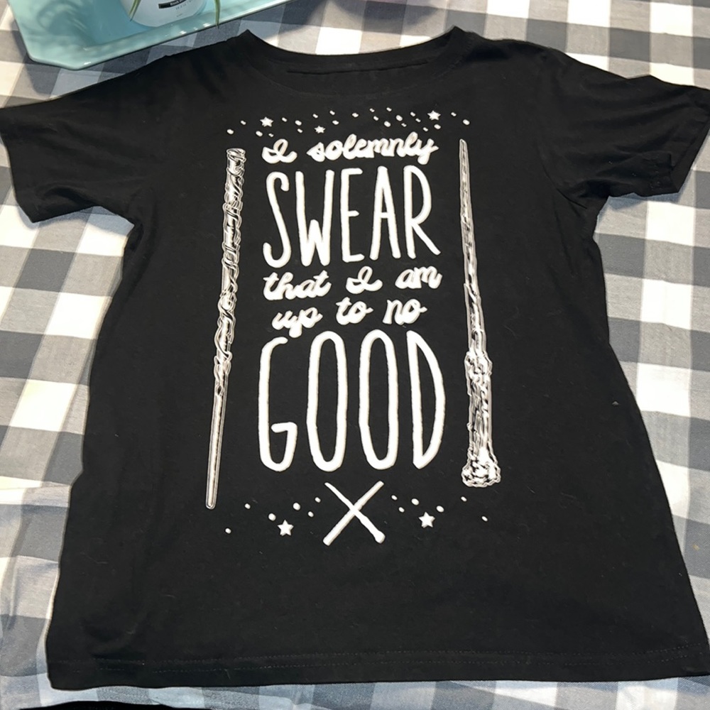 Harry Potter black short sleeve tee women’s size S